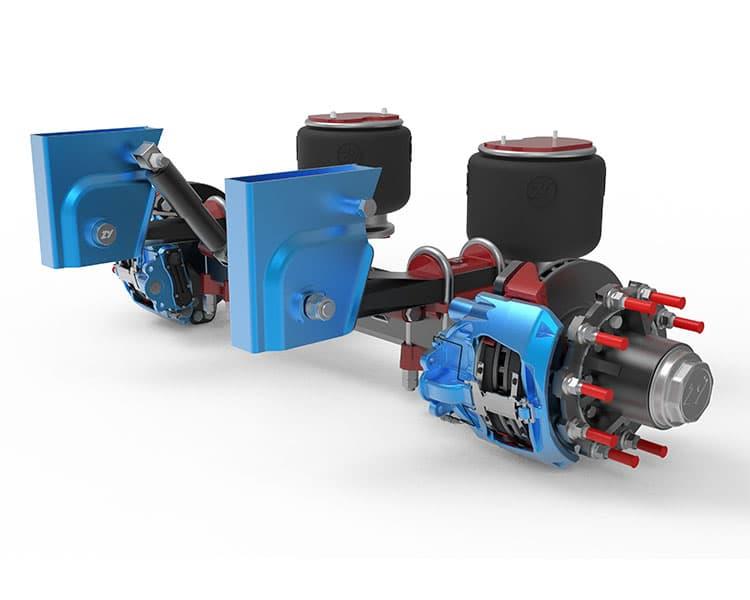 German-style air suspension - Model B