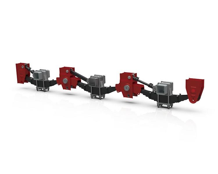 American-style inverted suspension