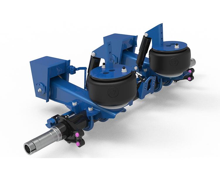 Effect diagram of F model air suspension