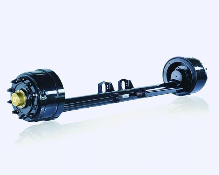 Concave axle