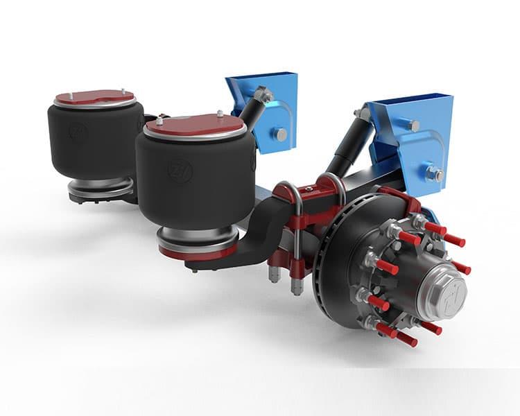 German-style air suspension - Model B