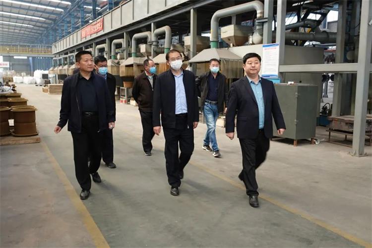Liu Zheng, Vice Chairman of Liangshan County Political Consultative Conference, visited Zhengyang Group for research and guidance on work